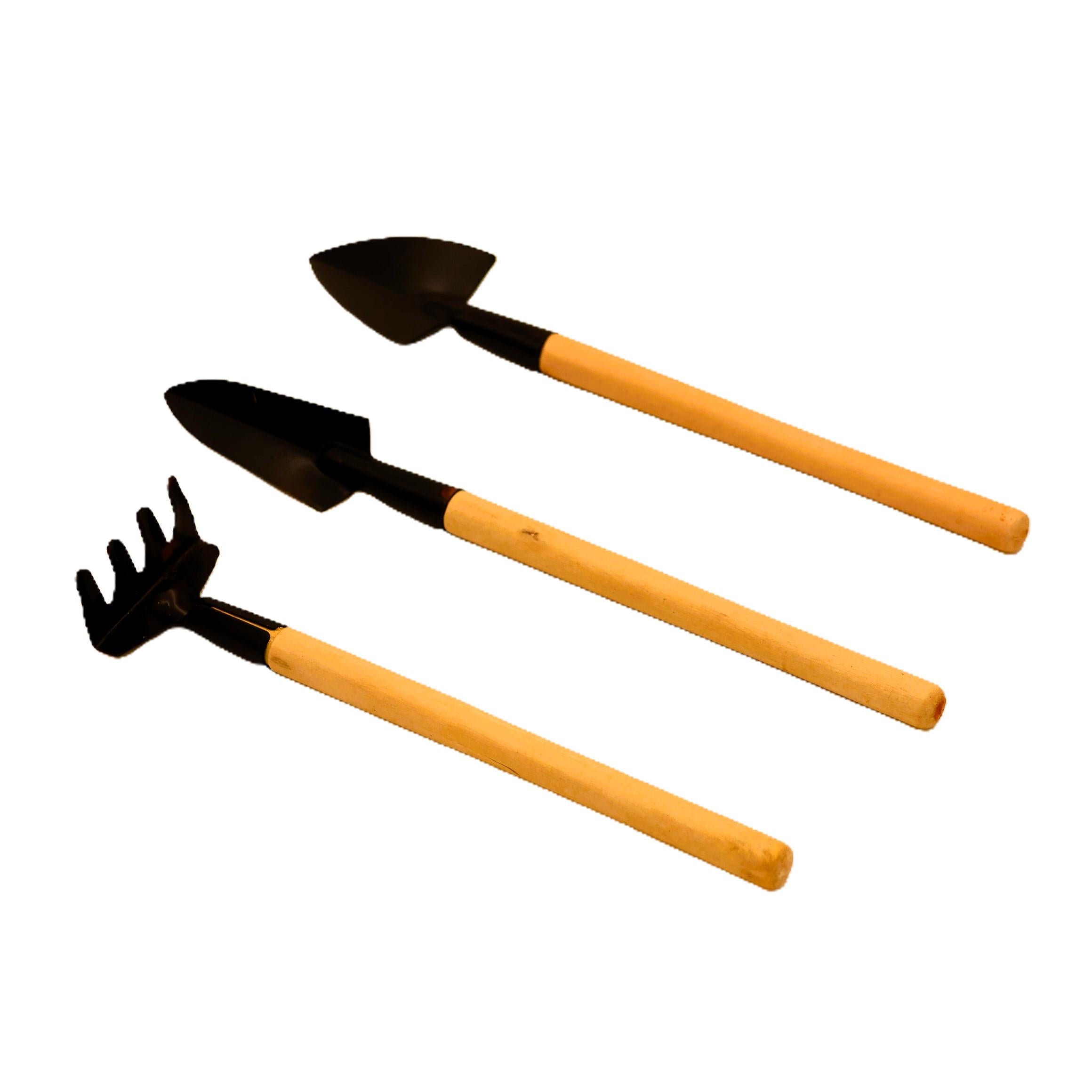 Mini Metal Garden Tool Set 3 pcs