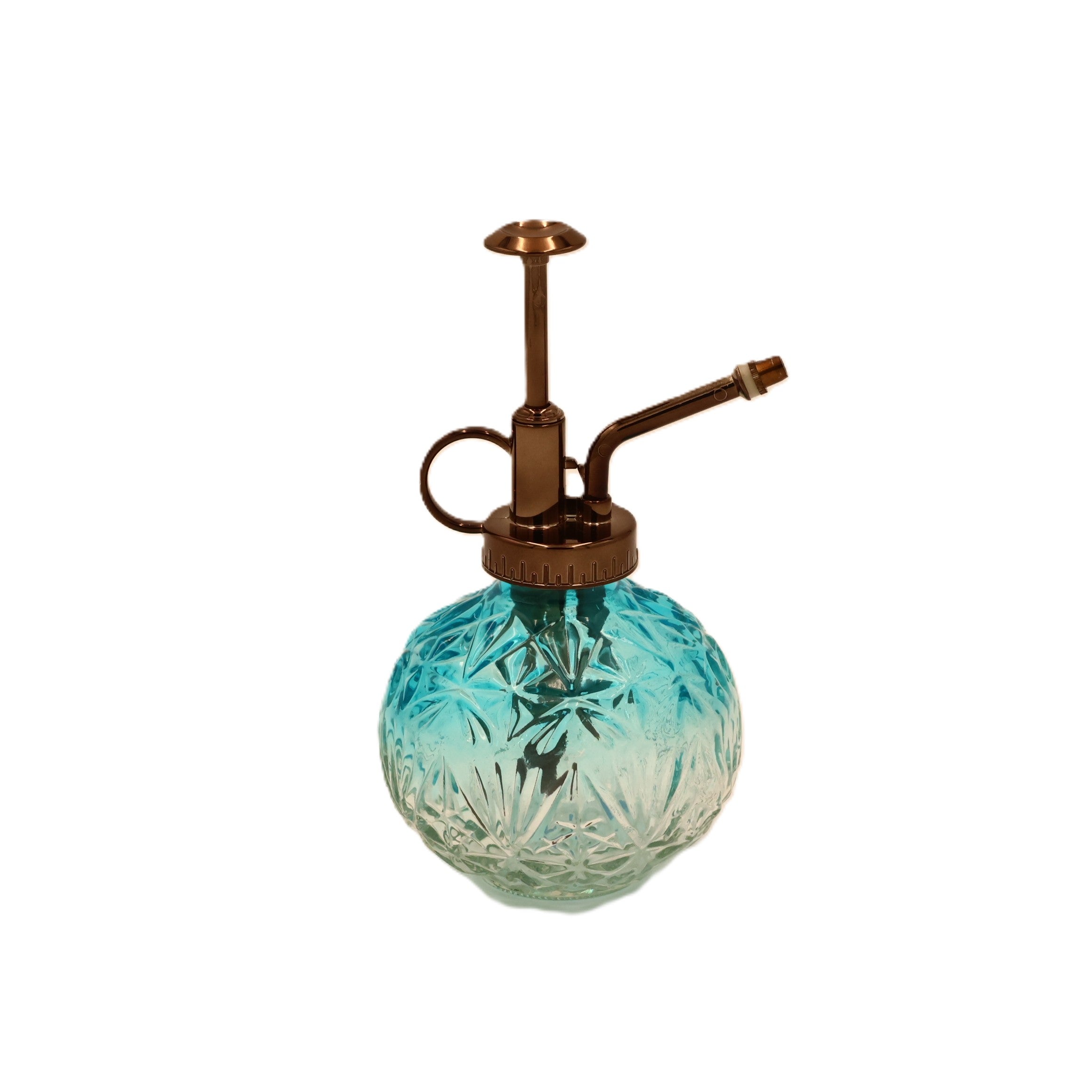 Glass Plant Mister Blue